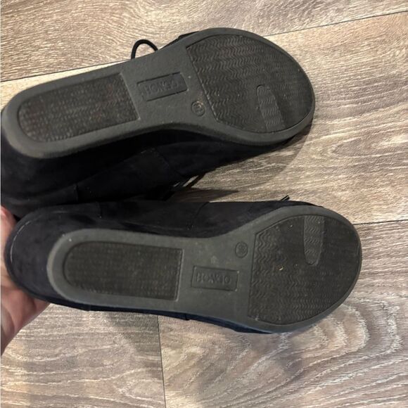 BONGO Black Ankle Boots Size 8.5 - Picture 6 of 7